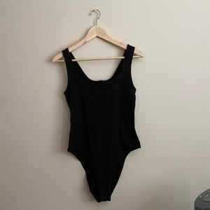 2/20: H&M Ribbed black bodysuit